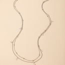 simple sexy rhinestone bead chain double waist chainpicture8