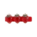 Korean style crystal grape strawberry hairpinpicture15