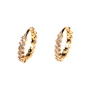 fashion geometric diamondstudded symmetrical earrings wholesalepicture11