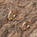 fashion geometric diamondstudded symmetrical earrings wholesalepicture14