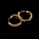 fashion geometric diamondstudded symmetrical earrings wholesalepicture15