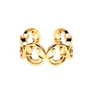 fashion personality hollow smiley face open ringpicture15