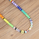 Bohemian fashion glass smiley face necklacepicture23