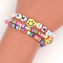 Bohemian fashion glass smiley face necklacepicture21
