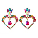 fashion  heartshaped alloy diamond earringspicture20
