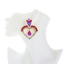 fashion  heartshaped alloy diamond earringspicture24