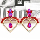 fashion  heartshaped alloy diamond earringspicture22
