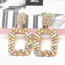 fashion geometric alloy diamond earringspicture18