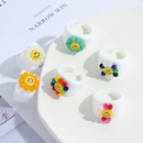 cute creative smiley face color opening ringpicture25