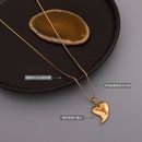 Simple heart heart pendant necklacepicture8
