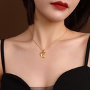 Simple heart heart pendant necklacepicture10