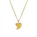 Simple heart heart pendant necklacepicture11