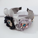 Retro flower pearl banquet headbandpicture18