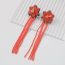 bohemian style flower tassel long earringspicture19