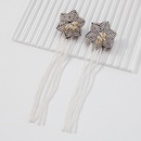bohemian style flower tassel long earringspicture18