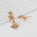 fashion simple asymmetric star earringspicture16