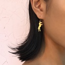 Simple Pony Shape Creative Earringspicture13