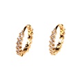 fashion geometric diamondstudded symmetrical earrings wholesalepicture16