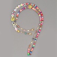 Bohemian fashion glass smiley face necklacepicture27
