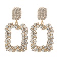 fashion geometric alloy diamond earringspicture21