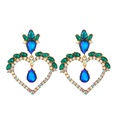 fashion  heartshaped alloy diamond earringspicture25