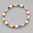 Simple ethnic freshwater pearl Miyuki beads woven braceletpicture16