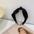 Korean bow solid color knotted thin side hairbandpicture20
