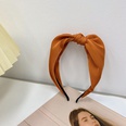 Korean bow solid color knotted thin side hairbandpicture22