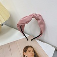 Korean bow solid color knotted thin side hairbandpicture23