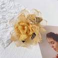 Korean style flower organza resin hairpinpicture14