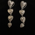Korean Heart Shape Metallic Earringspicture14
