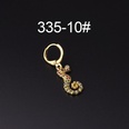 fashion color zircon metal earringspicture29