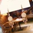 fashion round cat eye dream catcher long earringspicture12