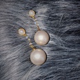 Korean style long tassel pearl ball earringspicture15