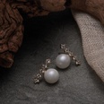 Korean style simple pearl rhinestone earringspicture13