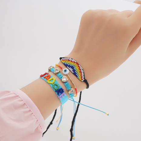ethnic style simple Miyuki beads hand-woven bracelet's discount tags