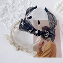 Korean lace embroidery bow headbandpicture12