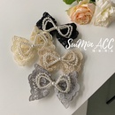 Korean lace mesh bow tie clippicture16