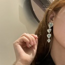 Korean Heart Shape Metallic Earringspicture11