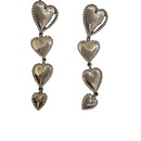 Korean Heart Shape Metallic Earringspicture13