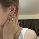 fashion heartshaped metal color matching chain earringspicture11