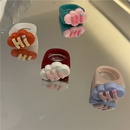 fashion letter color candy color resin ringpicture16