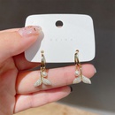 Korean style fashion pearl diamond fishtail earringspicture15