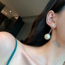 Korean style long tassel pearl ball earringspicture13