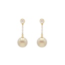 Korean style long tassel pearl ball earringspicture14