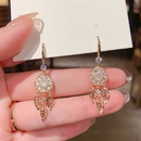 fashion round cat eye dream catcher long earringspicture8