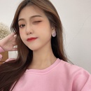 Korean style smiley face asymmetrical cute earringspicture13