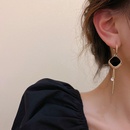 Korean style fashion diamondshape letter long earringspicture16