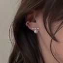 Korean style simple pearl rhinestone earringspicture8