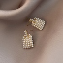 simple pearl geometric alloy earringspicture9